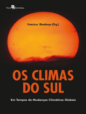cover image of Os climas do Sul